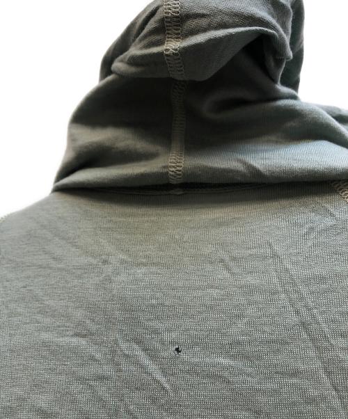 山と道（ヤマトミチ）山と道 (ヤマトミチ) メリノジップパーカー グリーン サイズ:Lの古着・服飾アイテム