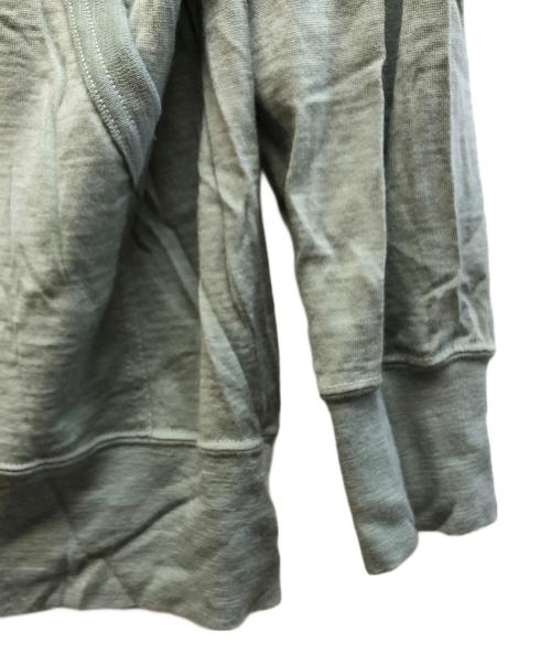 山と道（ヤマトミチ）山と道 (ヤマトミチ) メリノジップパーカー グリーン サイズ:Lの古着・服飾アイテム