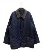 Barbourバブアー）の古着「キルティングジャケット」｜ネイビー