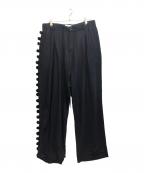 WALES BONNERウェールズボナー）の古着「Menelik Trousers」｜ブラック