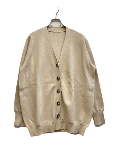 L'Appartement DEUXIEME CLASSE（アパルトモンドゥーズィエムクラス）L'Appartement Deuxieme Classe (アパルトモンドゥーズィエムクラス) ニットカーディガン ベージュ サイズ:-の古着・服飾アイテム