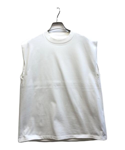 MACKINTOSH（マッキントッシュ）MACKINTOSH (マッキントッシュ) ノースリーブカットソー ホワイト サイズ:38 未使用品の古着・服飾アイテム