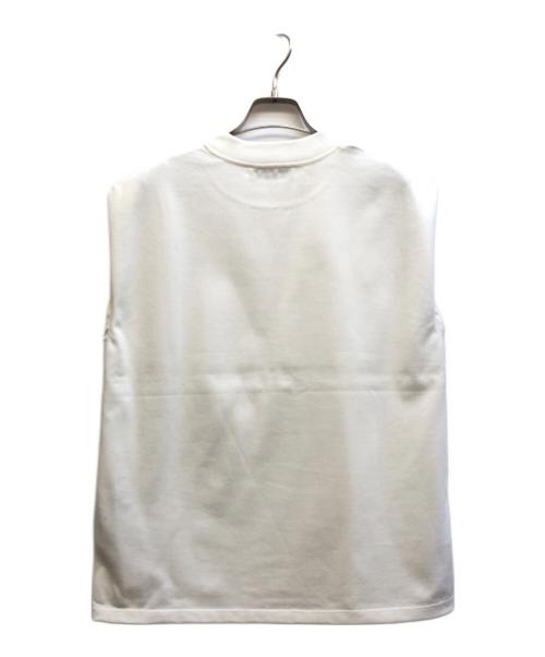 MACKINTOSH（マッキントッシュ）MACKINTOSH (マッキントッシュ) ノースリーブカットソー ホワイト サイズ:38 未使用品の古着・服飾アイテム