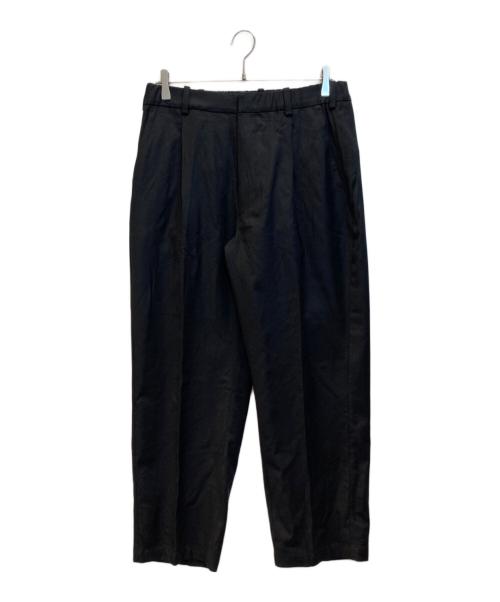GOLDWIN（ゴールドウイン）GOLDWIN (ゴールドウイン) ワンタックウールリラックスパンツ ブラック サイズ:2の古着・服飾アイテム