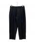 GOLDWIN（ゴールドウイン）の古着「ワンタックウールリラックスパンツ」｜ブラック