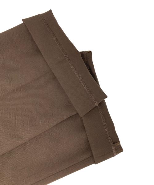 G.V.G.V（ジーヴィージーヴィー）G.V.G.V (ジーヴィージーヴィー) SEAMED FLARED PANTS ブラウン サイズ:34の古着・服飾アイテム