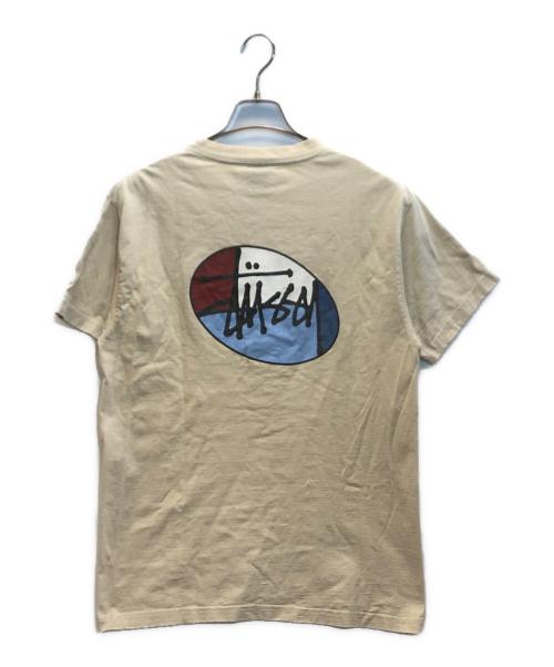 OLD STUSSY（オールドステューシー）OLD STUSSY (オールドステューシー) プリントTシャツ アイボリー サイズ:Lの古着・服飾アイテム