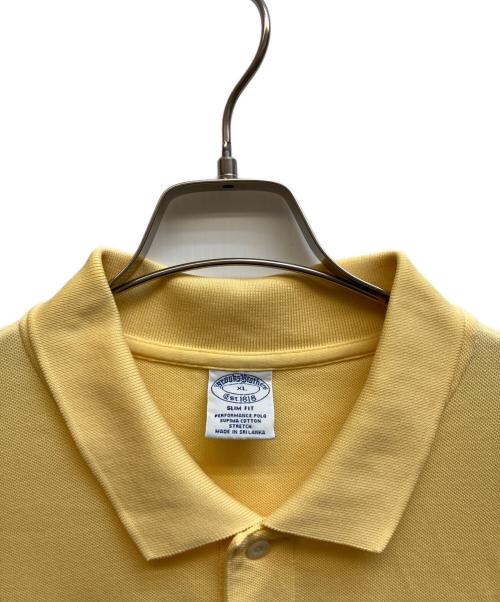BROOKS BROTHERS（ブルックスブラザーズ）BROOKS BROTHERS (ブルックスブラザーズ) ポロシャツ イエロー サイズ:XLの古着・服飾アイテム