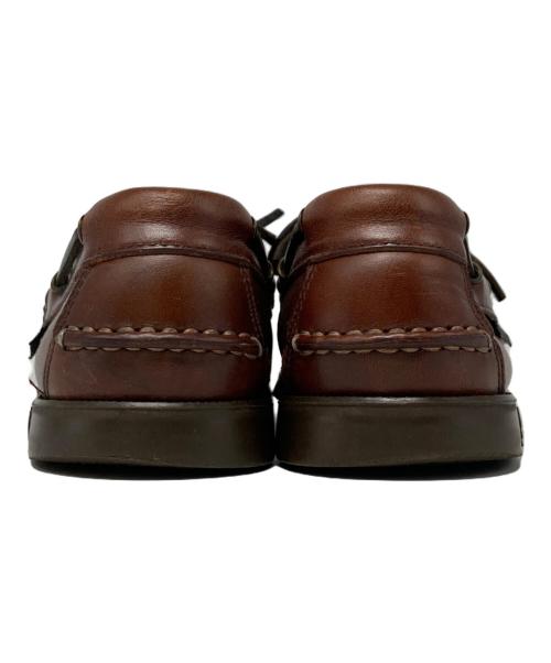 PARABOOT（パラブーツ）PARABOOT (パラブーツ) BARTH デッキシューズ ブラウン サイズ:5 1/2の古着・服飾アイテム