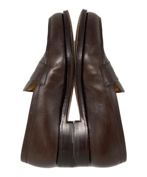 Jalan Sriwijaya（ジャランスリウァヤ）Jalan Sriwijaya (ジャランスリウァヤ) コインローファー ブラウン サイズ:51/2の古着・服飾アイテム