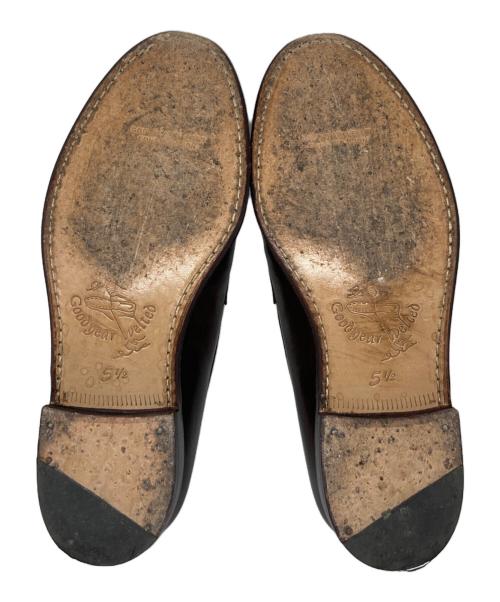 Jalan Sriwijaya（ジャランスリウァヤ）Jalan Sriwijaya (ジャランスリウァヤ) コインローファー ブラウン サイズ:51/2の古着・服飾アイテム