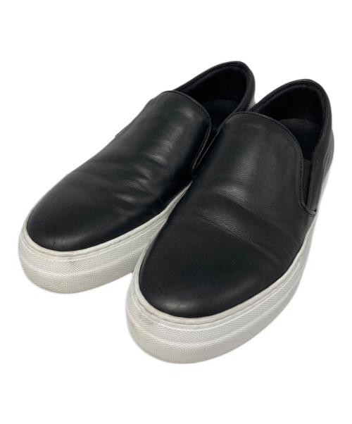 SUNNY PELLICO（サニーペリコー）SUNNY PELLICO (サニーペリコー) レザースリッポン ブラック サイズ:38の古着・服飾アイテム