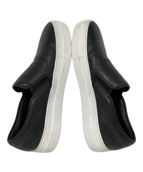 SUNNY PELLICO（サニーペリコー）SUNNY PELLICO (サニーペリコー) レザースリッポン ブラック サイズ:38の古着・服飾アイテム