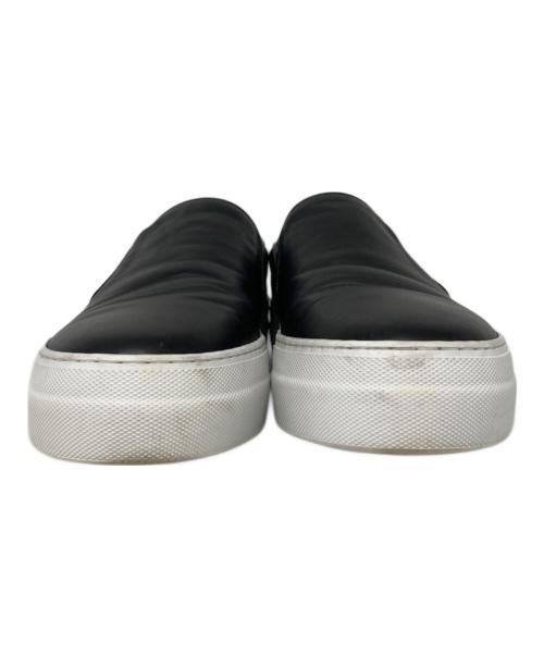 SUNNY PELLICO（サニーペリコー）SUNNY PELLICO (サニーペリコー) レザースリッポン ブラック サイズ:38の古着・服飾アイテム