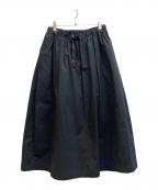 GRAMICCIグラミチ）の古着「ウェザーロングフレアスカート」｜ブラック