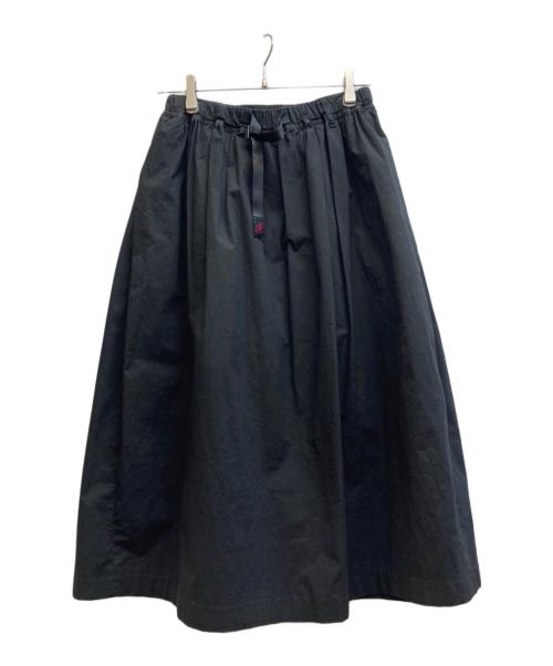 GRAMICCI（グラミチ）GRAMICCI (グラミチ) ウェザーロングフレアスカート ブラック サイズ:Fの古着・服飾アイテム