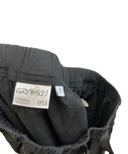 GRAMICCI（グラミチ）GRAMICCI (グラミチ) ウェザーロングフレアスカート ブラック サイズ:Fの古着・服飾アイテム