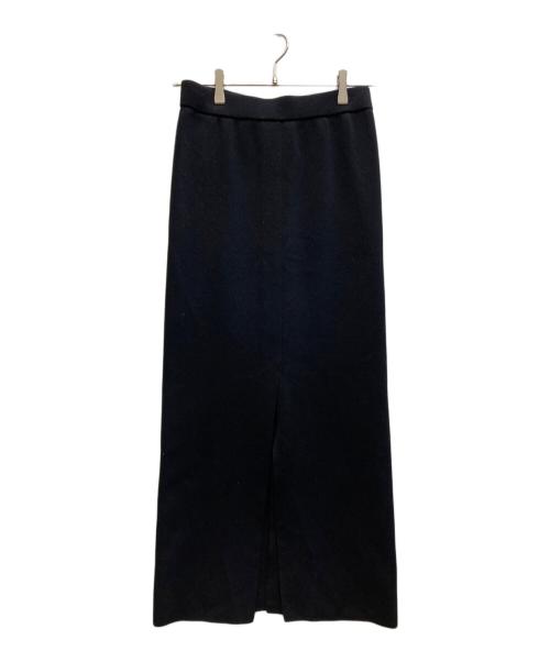 DEUXIEME CLASSE（ドゥーズィエム クラス）Deuxieme Classe (ドゥーズィエム クラス) shake code スリットスカート ブラック サイズ:36の古着・服飾アイテム