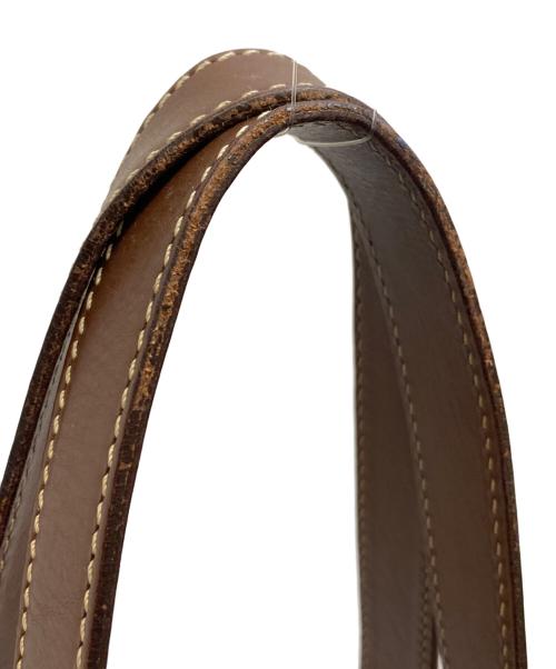 HUNTING WORLD（ハンティングワールド）HUNTING WORLD (ハンティングワールド) トートバッグ ブラック×ブラウンの古着・服飾アイテム