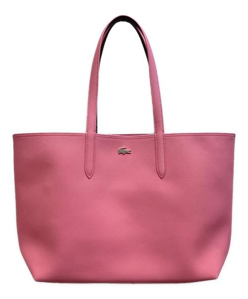 LACOSTE（ラコステ）LACOSTE (ラコステ) トートバッグ ピンクの古着・服飾アイテム