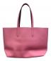 LACOSTE (ラコステ) トートバッグ ピンク：8000円