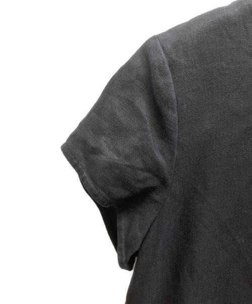 wafu（ワフー）wafu (ワフー) リネンワンピース ブラック サイズ:-の古着・服飾アイテム