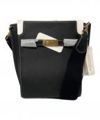 TORY BURCHトリーバーチ）の古着「LEE RADZIWILL DOUBLE BUCKET BAG」｜ブラック