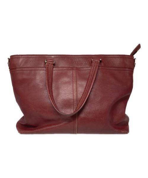 COACH（コーチ）COACH (コーチ) 2WAYショルダーバッグ レッドの古着・服飾アイテム