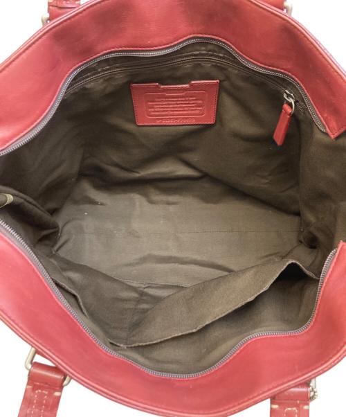 COACH（コーチ）COACH (コーチ) 2WAYショルダーバッグ レッドの古着・服飾アイテム