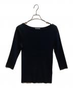 EVERYDAY I LIKE.エヴリデイ アイ ライク）の古着「Eloise ボートネック ニット」｜ブラック