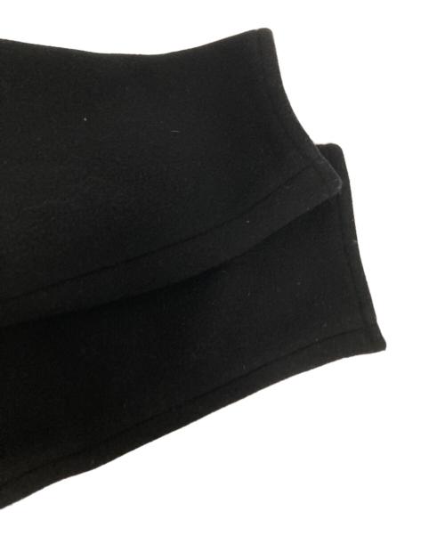 いろは（イロハ）いろは (イロハ) ノーカラーウールコート ブラック サイズ:-の古着・服飾アイテム