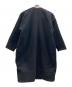 いろは (イロハ) ノーカラーウールコート ブラック サイズ:-：12000円