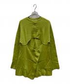 UN3D.アンスリード）の古着「２WAYケープニット」｜グリーン