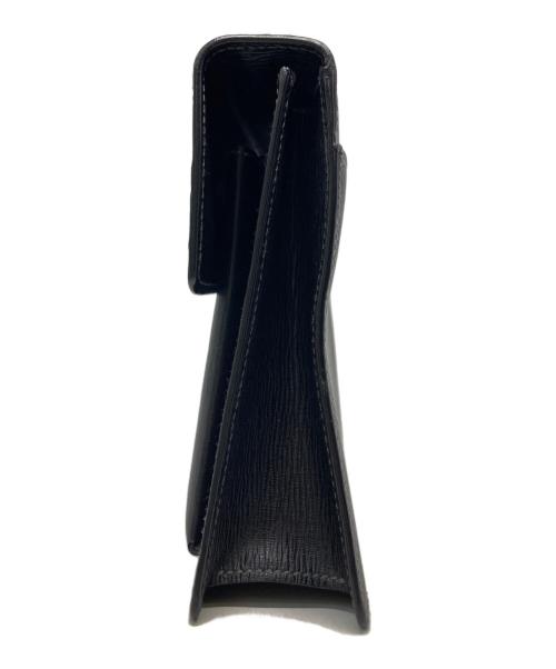 Salvatore Ferragamo（サルヴァトーレ フェラガモ）Salvatore Ferragamo (サルヴァトーレ フェラガモ) レザークラッチバッグ ブラックの古着・服飾アイテム