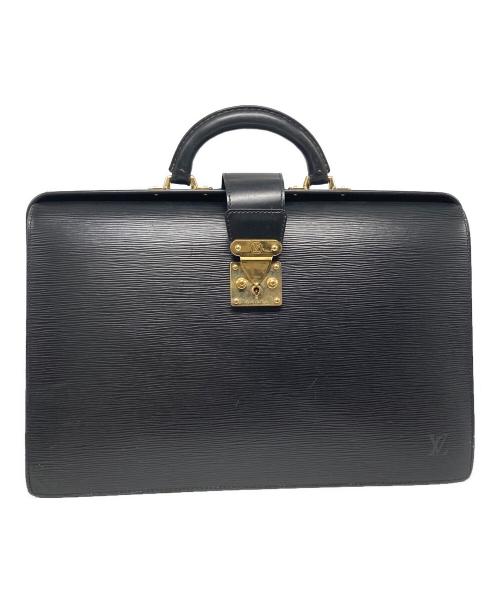 LOUIS VUITTON（ルイ ヴィトン）LOUIS VUITTON (ルイ ヴィトン) エピ セルヴィエットフェルモワール ビジネスバッグ ブラックの古着・服飾アイテム