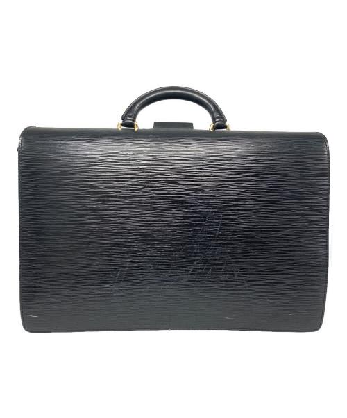 LOUIS VUITTON（ルイ ヴィトン）LOUIS VUITTON (ルイ ヴィトン) エピ セルヴィエットフェルモワール ビジネスバッグ ブラックの古着・服飾アイテム