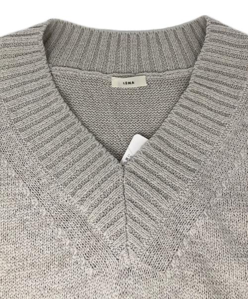 IENA（イエナ）IENA (イエナ) テープヤーンジレ グレー サイズ:Free 未使用品の古着・服飾アイテム