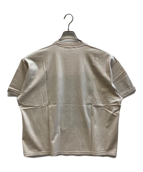 KATHARINE HAMNETT（キャサリンハムネット）KATHARINE HAMNETT (キャサリンハムネット) eclat (エクラ) スローガンTシャツ グレー サイズ:S 未使用品の古着・服飾アイテム