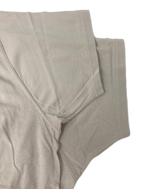 KATHARINE HAMNETT（キャサリンハムネット）KATHARINE HAMNETT (キャサリンハムネット) eclat (エクラ) スローガンTシャツ グレー サイズ:S 未使用品の古着・服飾アイテム