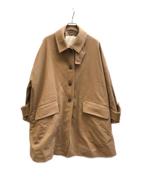 MACKINTOSH（マッキントッシュ）MACKINTOSH (マッキントッシュ) NEW HUMBIE メルトンドロップショルダーコート ブラウン サイズ:6の古着・服飾アイテム