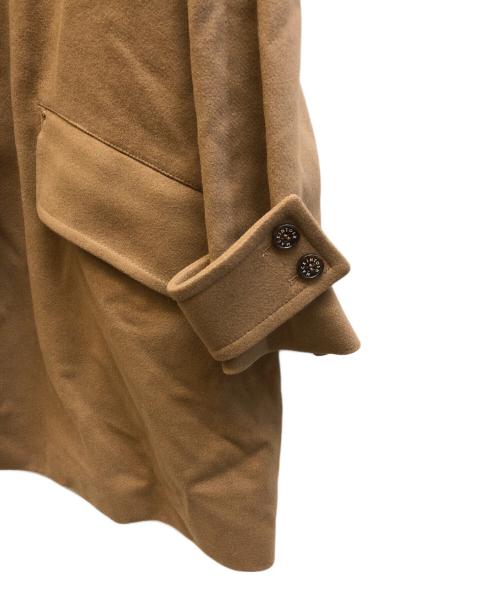 MACKINTOSH（マッキントッシュ）MACKINTOSH (マッキントッシュ) NEW HUMBIE メルトンドロップショルダーコート ブラウン サイズ:6の古着・服飾アイテム