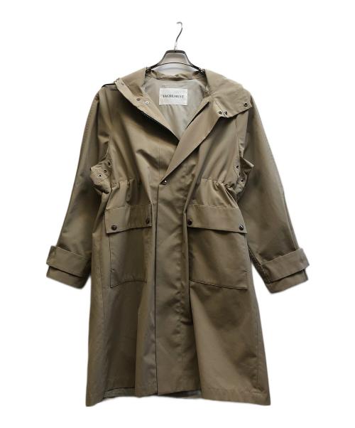 VACHEMENT（ヴァシュモン）VACHEMENT (ヴァシュモン) IENA (イエナ) 別注フーデッドコート ベージュ サイズ:Fの古着・服飾アイテム