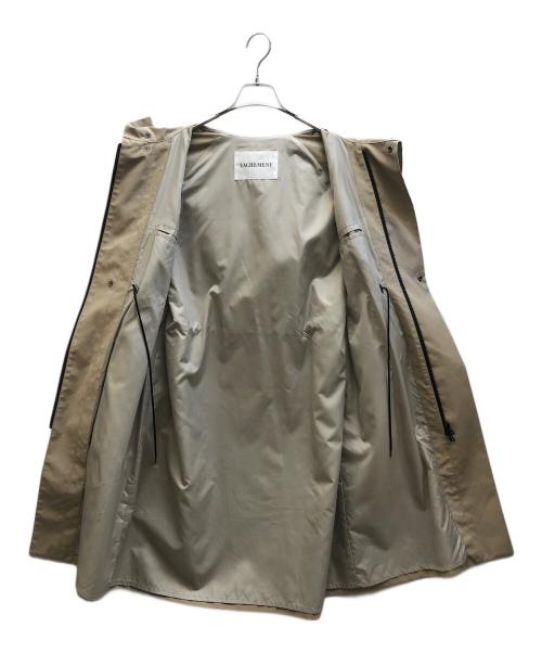 VACHEMENT（ヴァシュモン）VACHEMENT (ヴァシュモン) IENA (イエナ) 別注フーデッドコート ベージュ サイズ:Fの古着・服飾アイテム