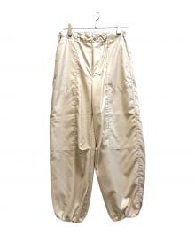 IENA（イエナ）の古着「ブライトパラシュートパンツ」｜ベージュ