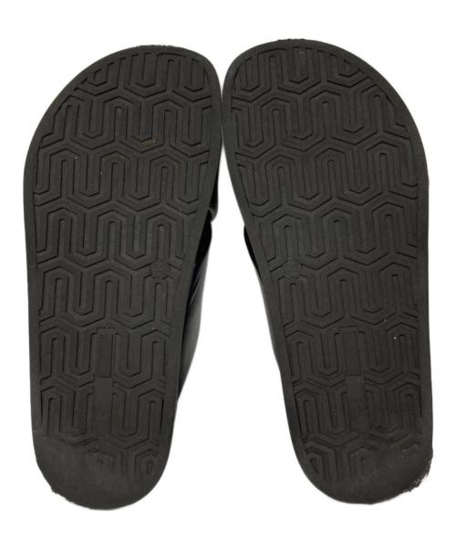 FABIO RUSCONI（ファビオルスコーニ）FABIO RUSCONI (ファビオルスコーニ) クロスベルトサンダル ブラック サイズ:36の古着・服飾アイテム