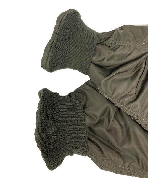 ALPHA INDUSTRIES（アルファインダストリーズ）ALPHA INDUSTRIES (アルファインダストリーズ) ヘビーツイル フライト ジャケット カーキ サイズ:Lの古着・服飾アイテム