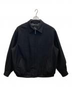 JOS.A.BANKジョス エー バンク）の古着「ウール混ジップジャケット」｜ブラック