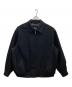 JOS.A.BANK（ジョス エー バンク）の古着「ウール混ジップジャケット」｜ブラック