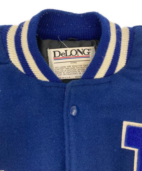 DeLong（デロング）DeLong (デロング) 90's スタジャン ブルー サイズ:2XLの古着・服飾アイテム