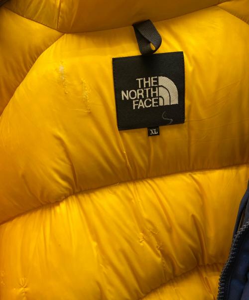 THE NORTH FACE（ザ ノース フェイス）THE NORTH FACE (ザ ノース フェイス) マクマード パーカー ファー フーデッド ダウン ジャケット ブルー×イエロー サイズ:XLの古着・服飾アイテム